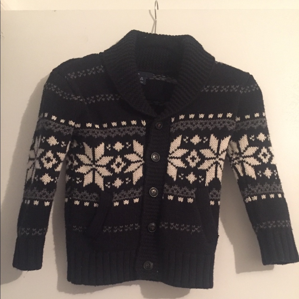 Gap Kids size xs (4-5)  Black Sweater/Cardigan